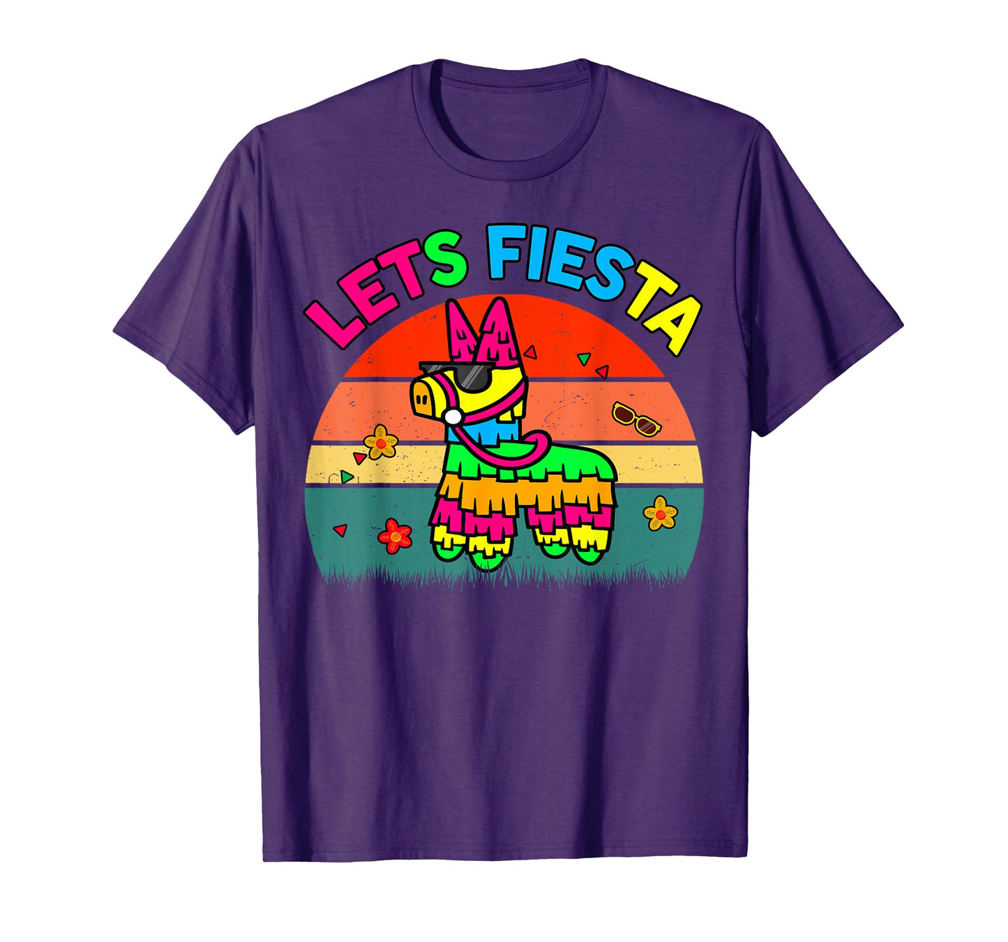 Pinata Cinco De Mayo Shirt Lets Fiesta Funny Mexican Boy Kid T-Shirt