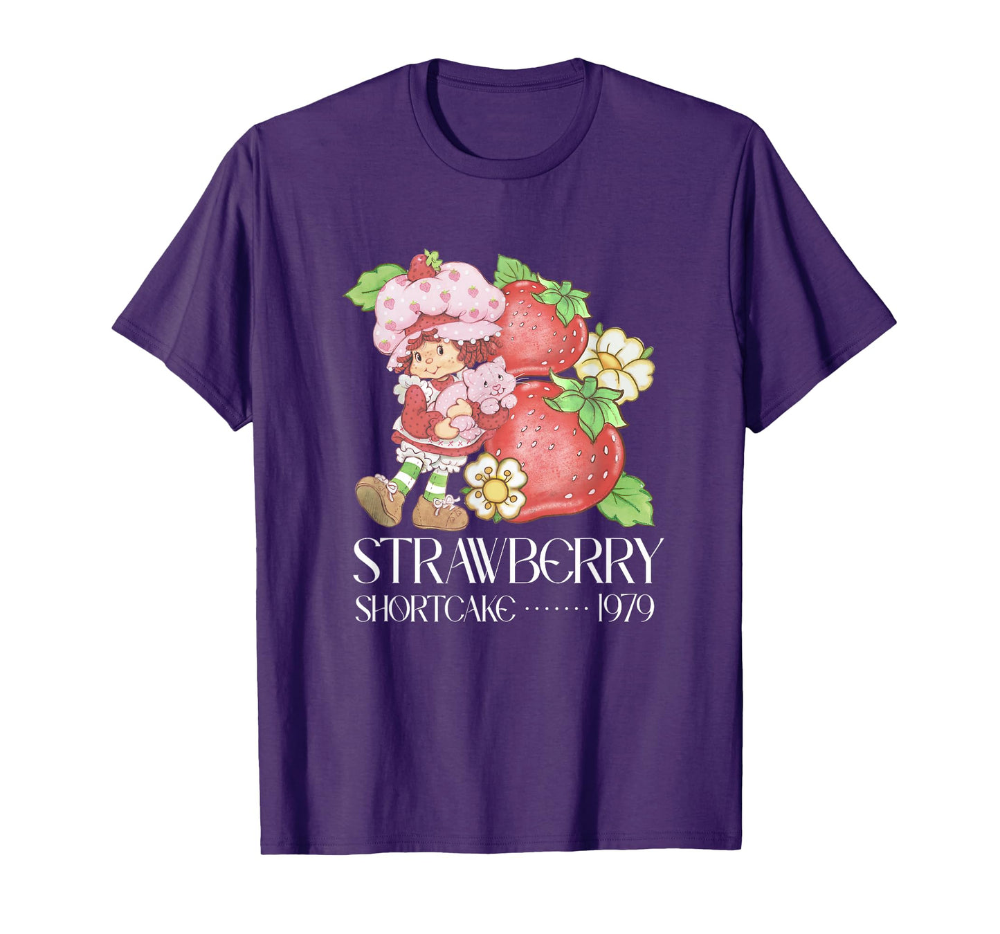 Strawberry Shortcake & Custard Vintage Berries 1979 T-Shirt