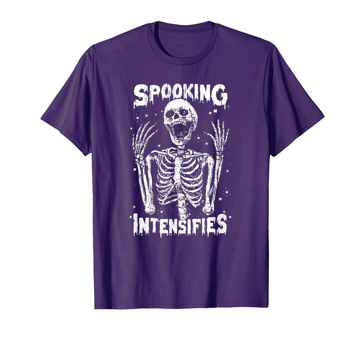 Spooking Intensifies, Skeleton Halloween T-Shirt