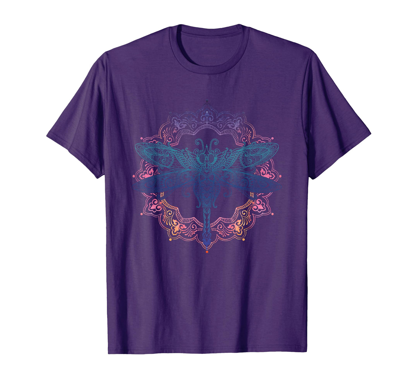 Mandala Dragonfly T-Shirt