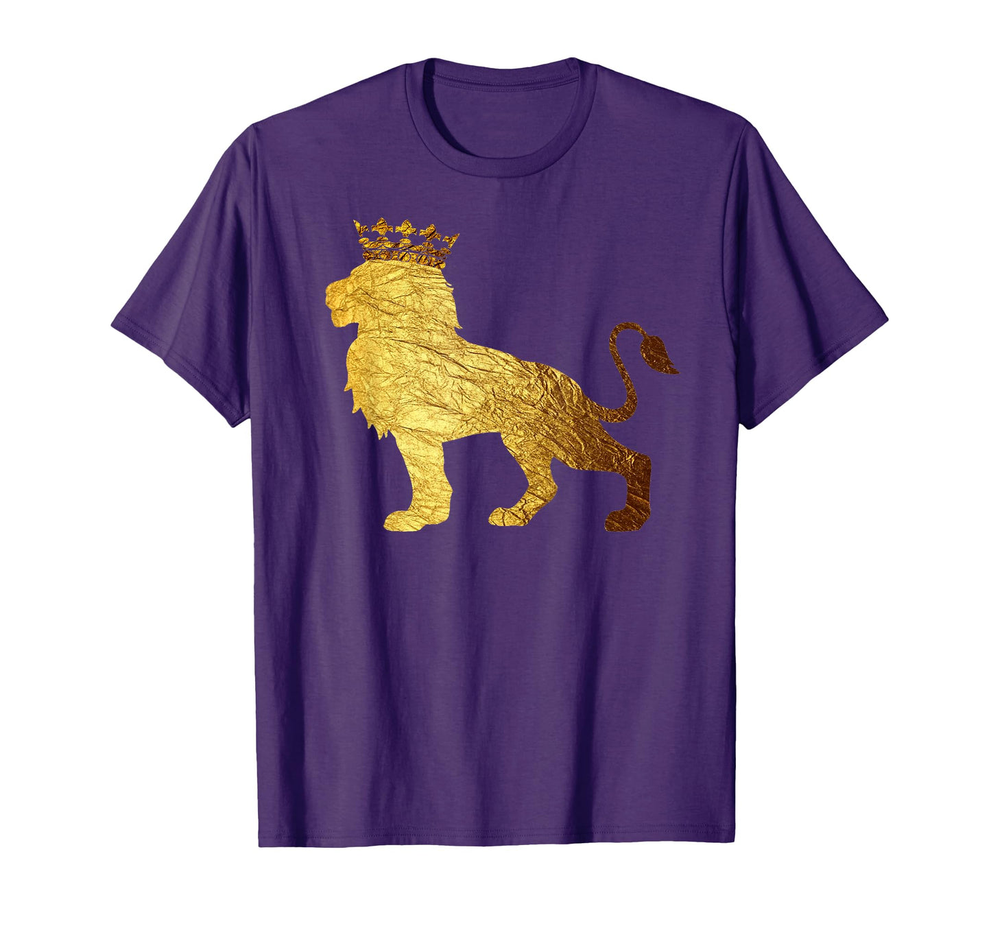 King of the Jungle Crown King Lion for Men & Boys-Cool Lion T-Shirt