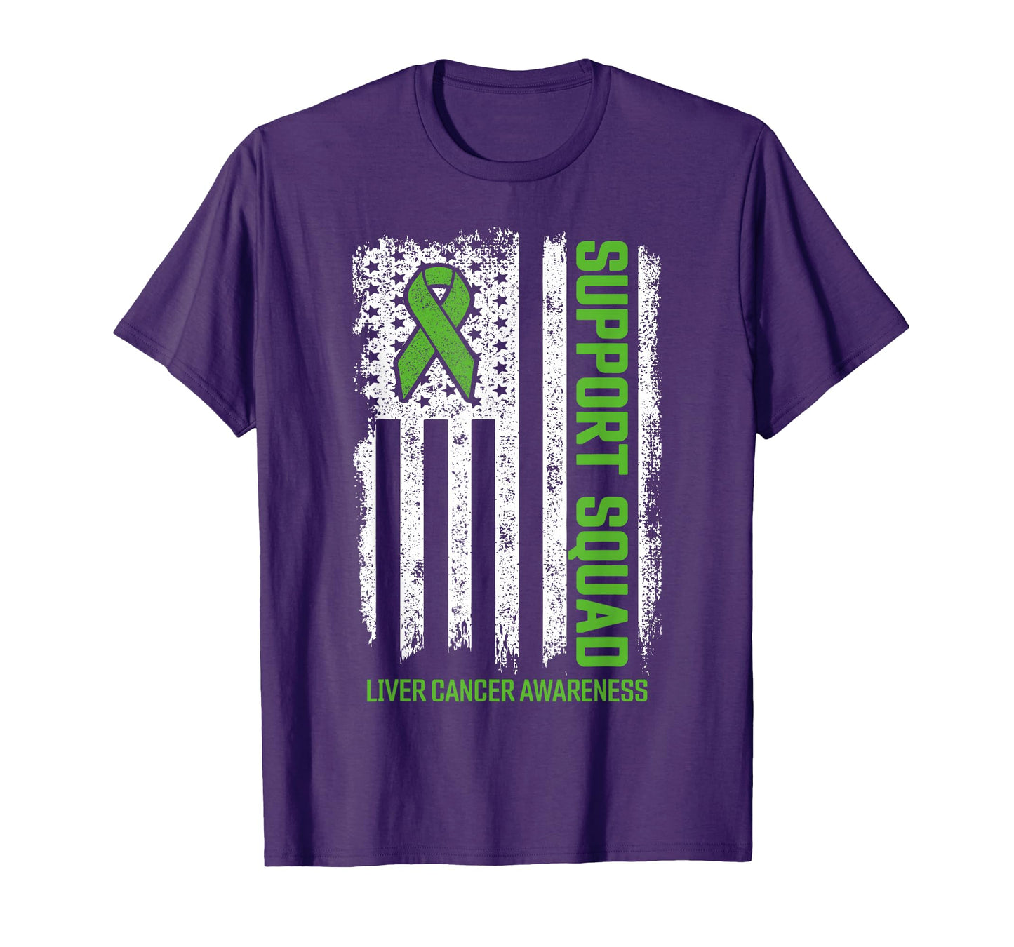 Liver Cancer Shirts Support Squad Liver Cancer Awareness T-Shirt