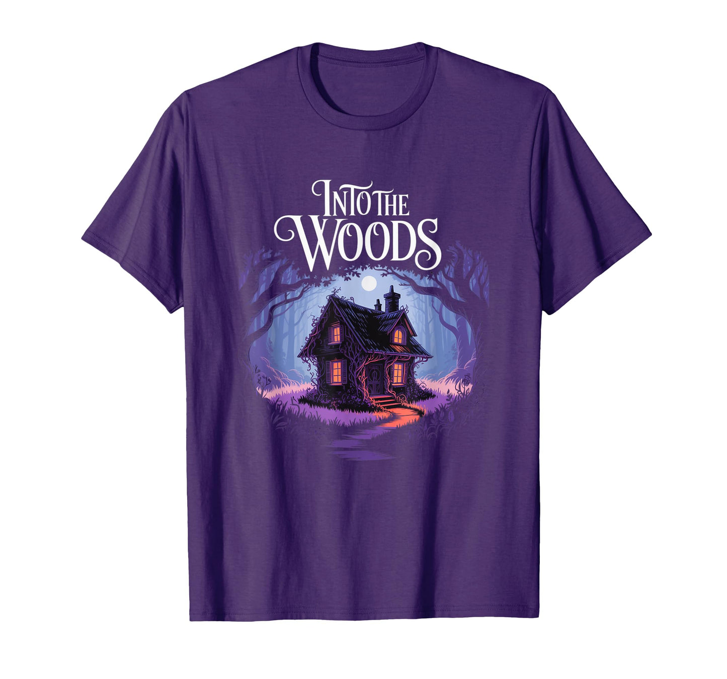 Into The Woods Retro Musical Theater Broadway Theatre T-Shirt