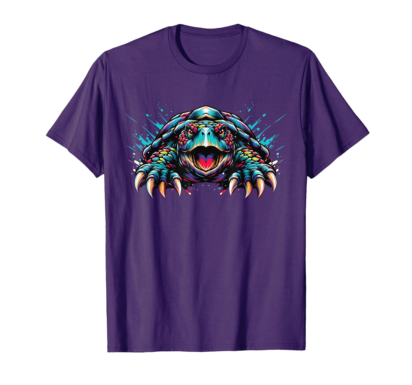 Snapping Turtle Splash Art, Snapping Turtle T-Shirt