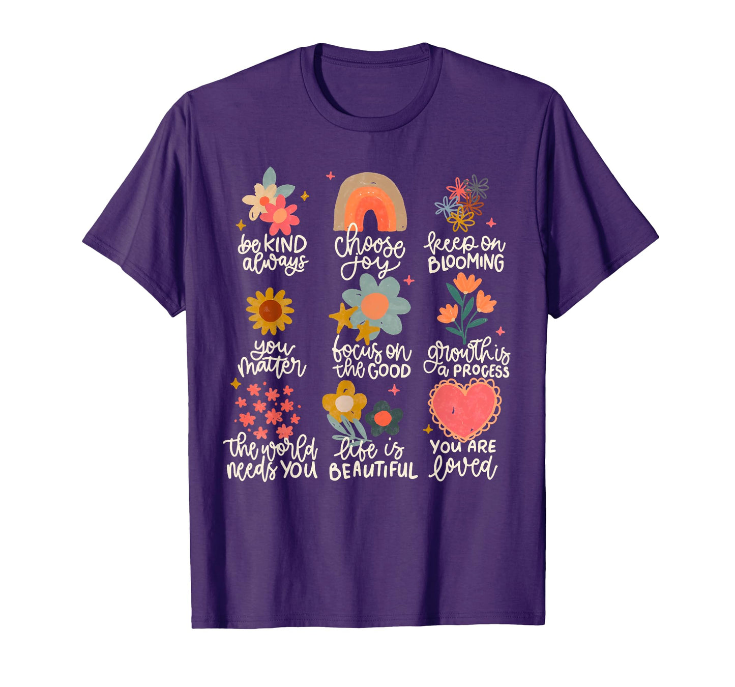 Be Kind Always Choose Joy You Matter Mental Health Awareness T-Shirt