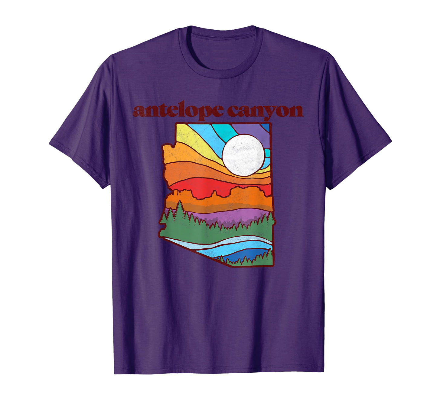 Antelope Canyon Arizona Vintage Nature Design Outdoor T-Shirt