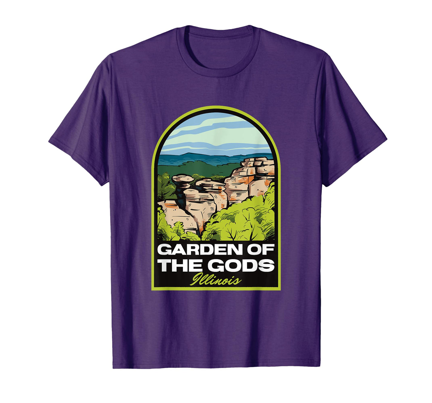 Garden of the Gods Illinois T-Shirt