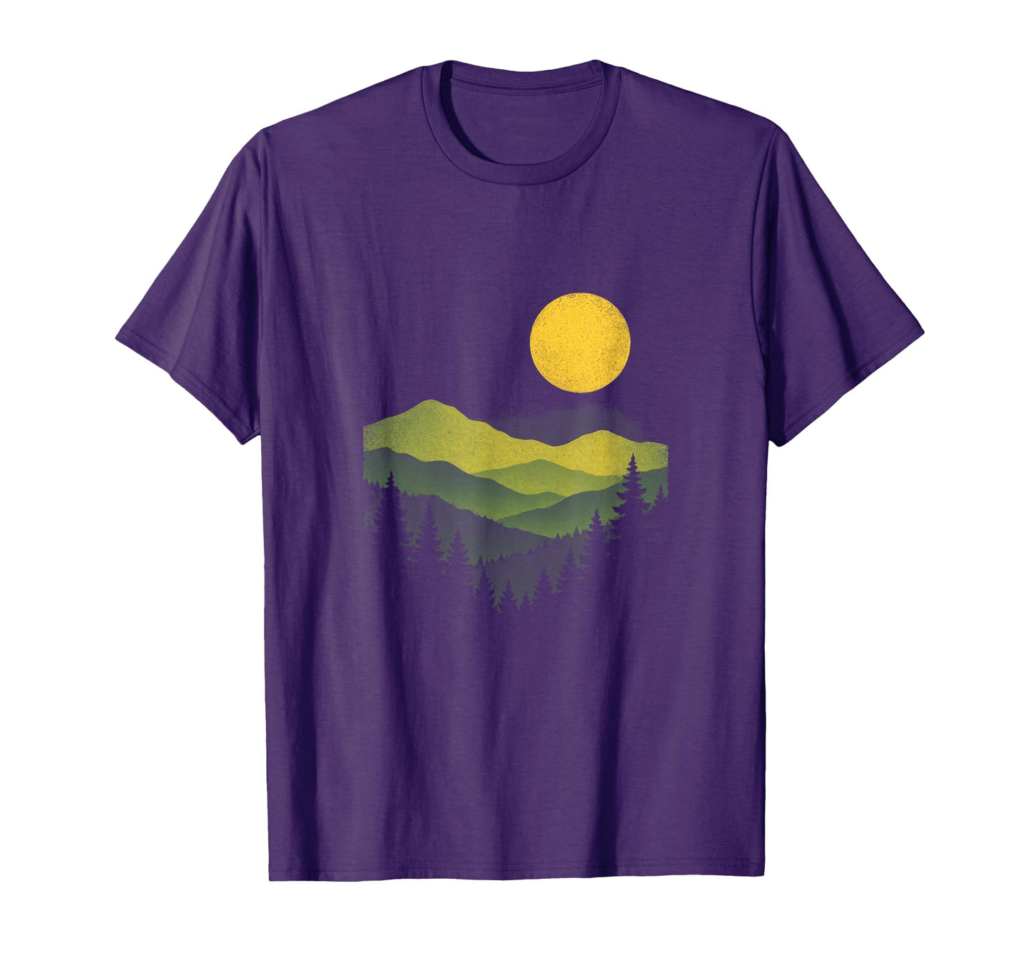 Forest Wildlife Scene - Nature Wilderness Hiking T-Shirt
