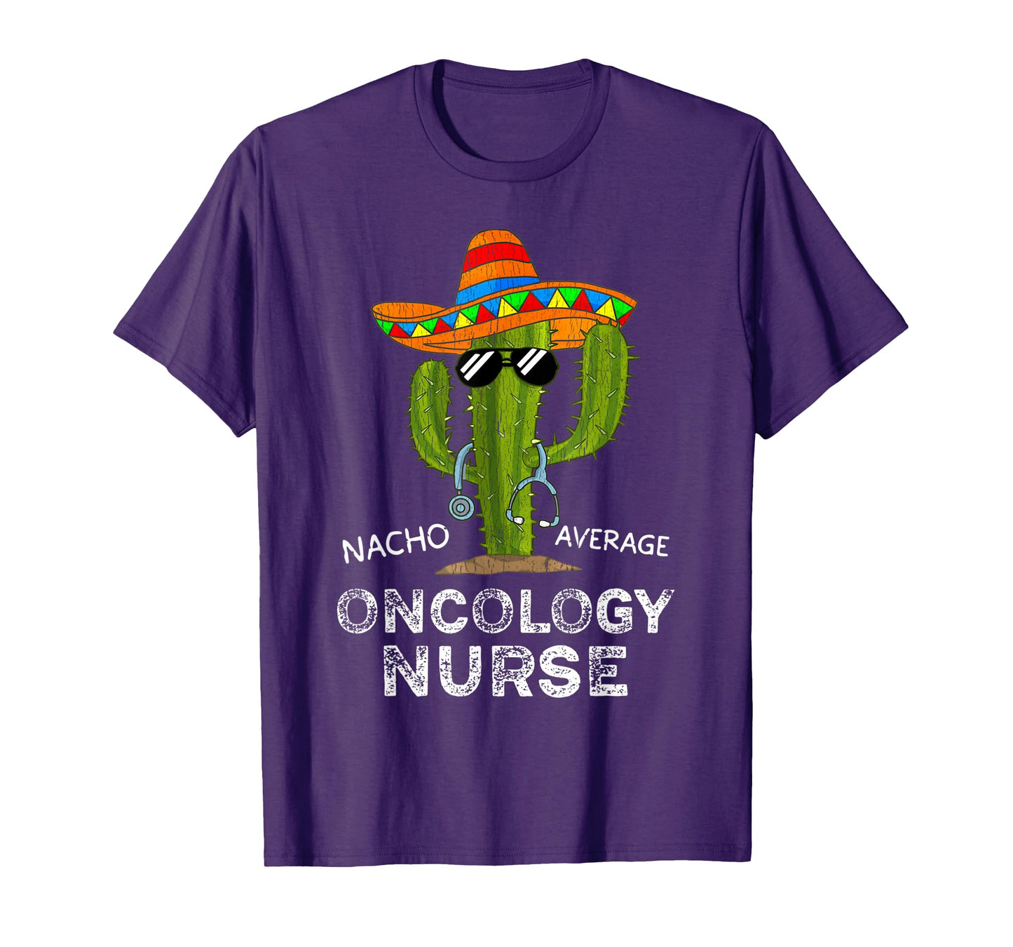 Funny Nacho Average Oncology Nurse for Women T-Shirt