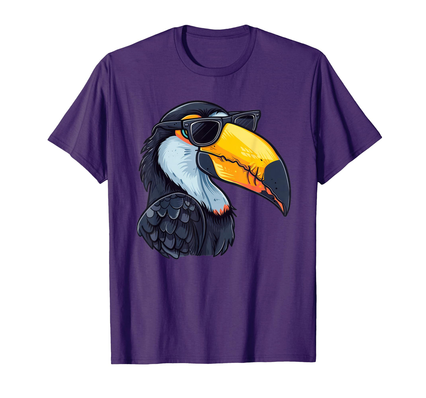 Ätoucan. Toucan Sunglasses Tucan T-Shirt, Small, Black
