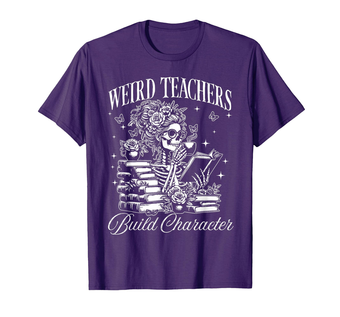 Weird Teachers Build Character Shirt - Teacher Halloween T-Shirt