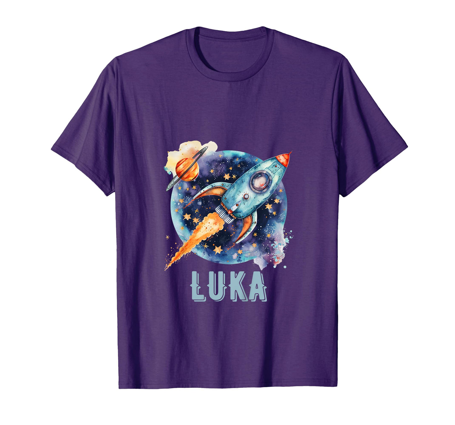 Kids LUKA Name Baby Boy Nursery Room Theme Decor Gifts T-Shirt