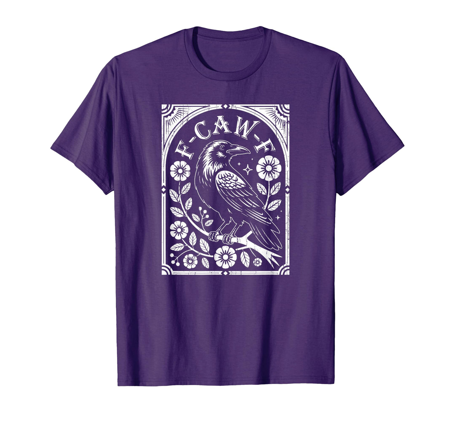F-Caw-F Crow, Black Crow, Raven Lover, Funny Crow T-Shirt