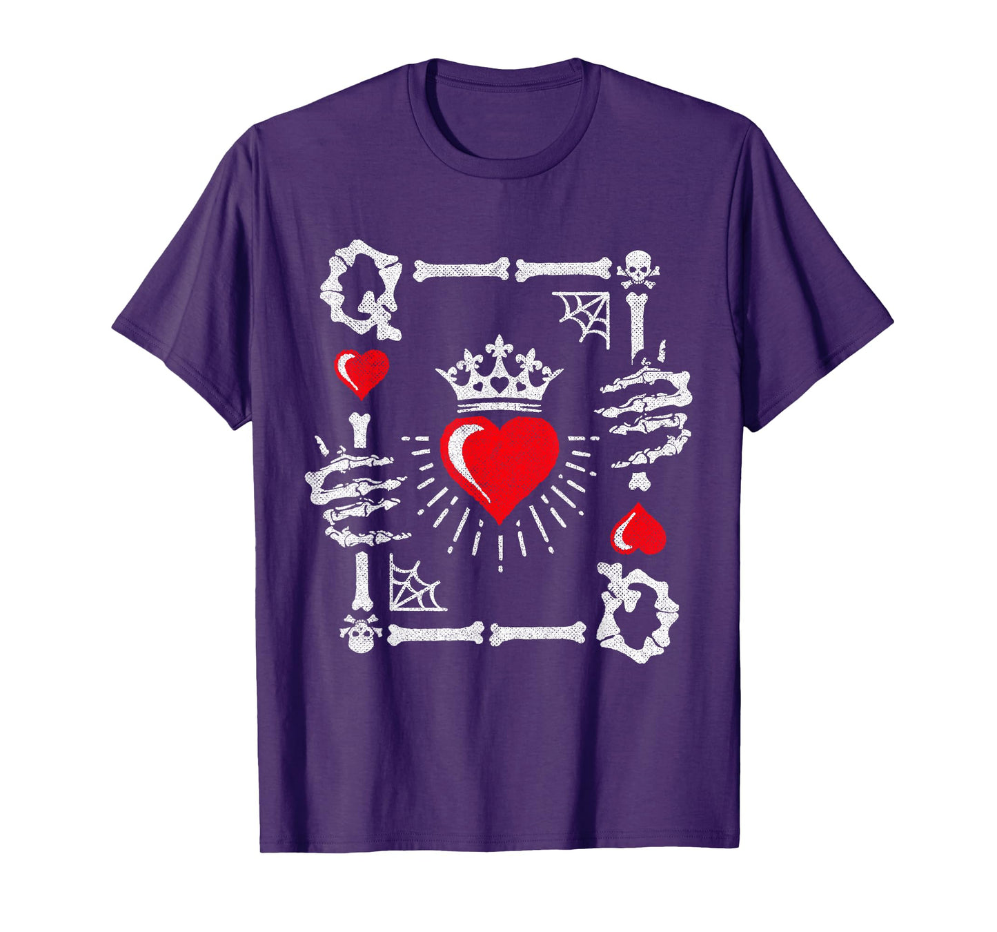 Queen of Hearts Card Costume - Halloween Queen of Hearts T-Shirt