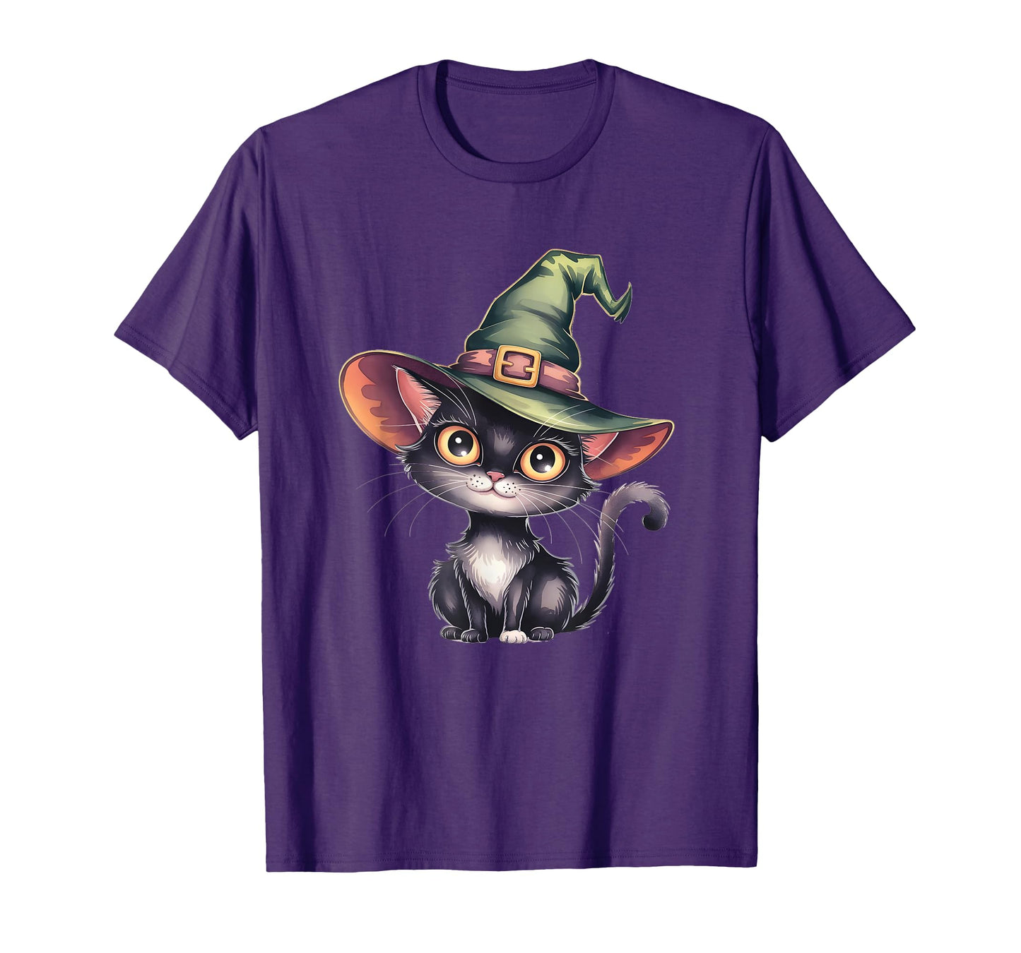 Kawaii Awesome Cat Witch Since 1692 Creepy Wizard Mom Wicca T-Shirt