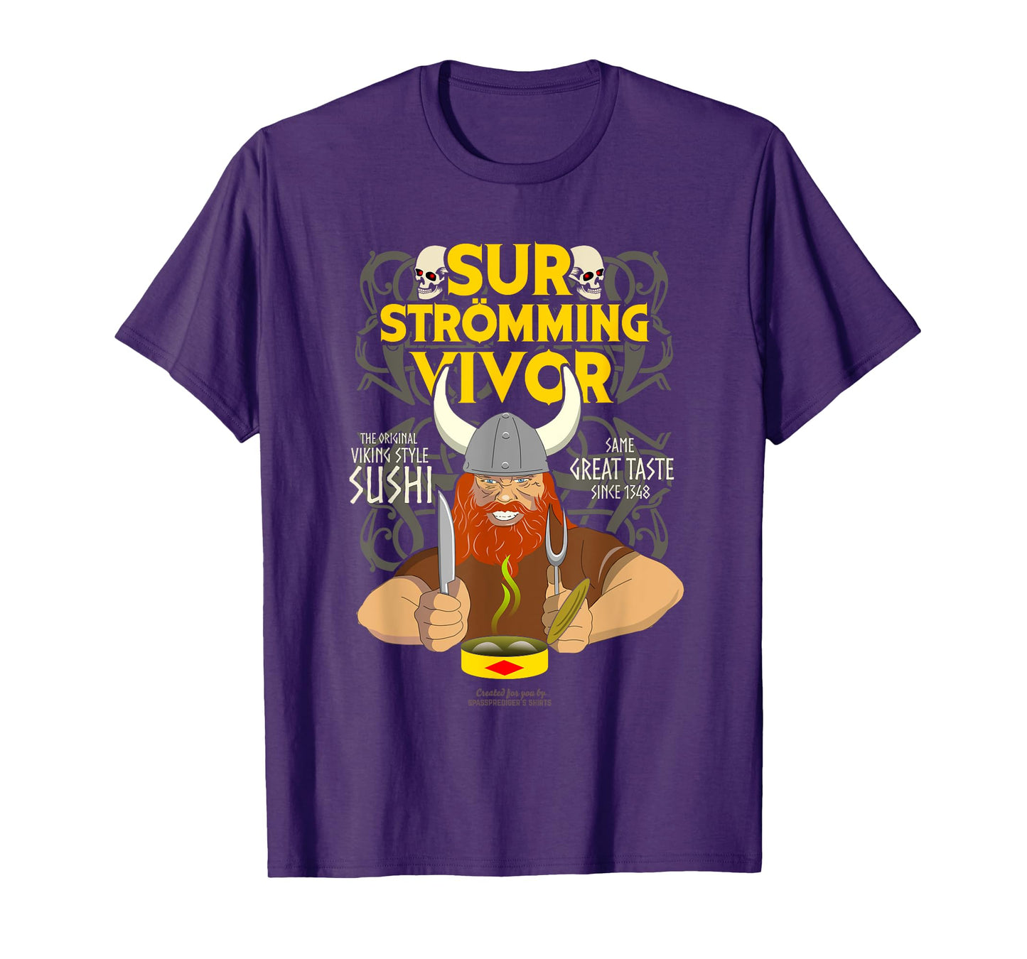 Surströmming Survivor Viking Surströmming T-Shirt
