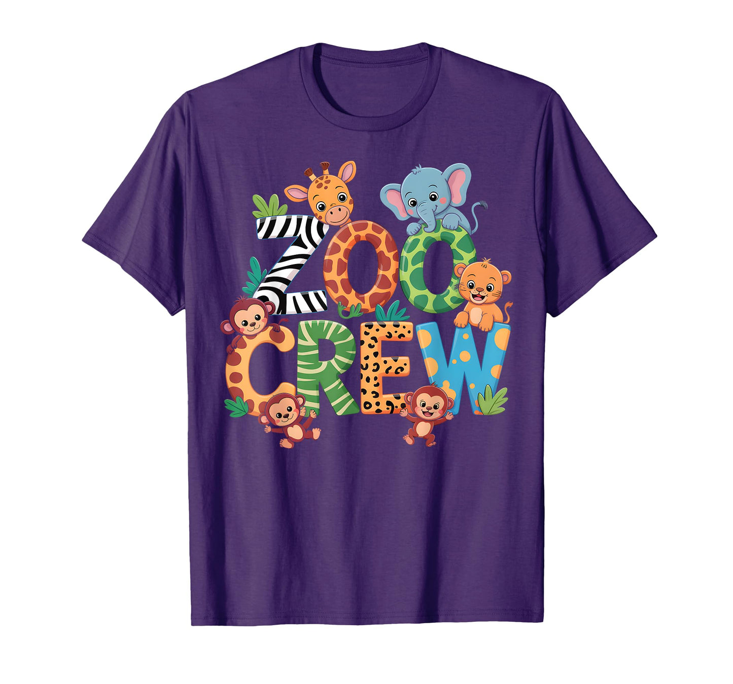 Zoo Crew Safari Jungle Wildlife Animal Zoo Keeper Boys Girls T-Shirt