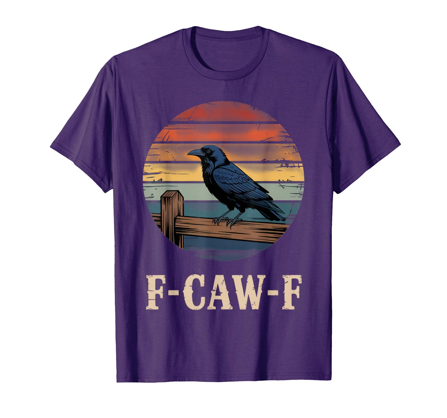 F-CAW-F Raven Lovers Halloween Vibe T-Shirt