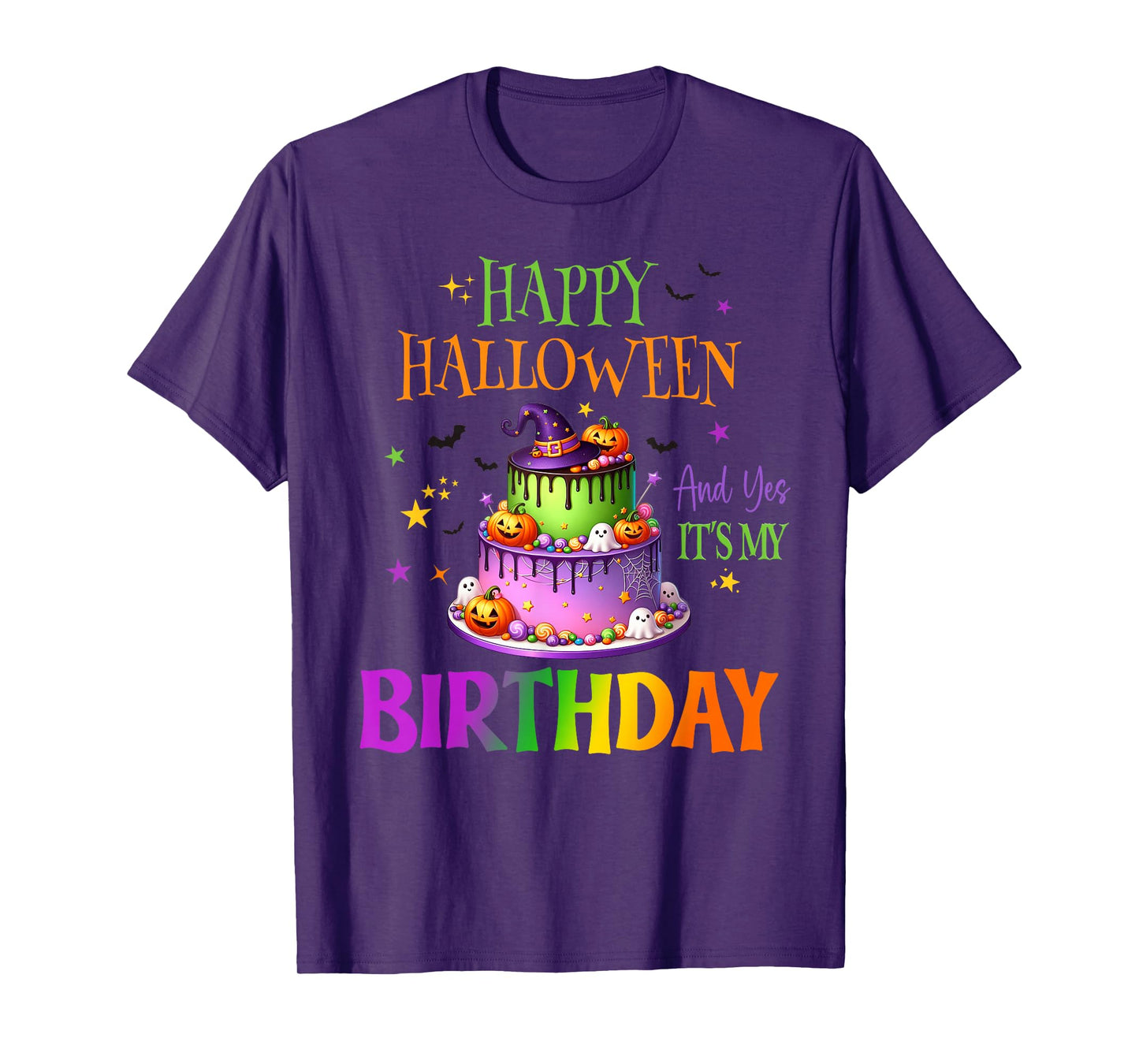Halloween Skeleton Birthday Boy Party Spooly Girls Bday T-Shirt