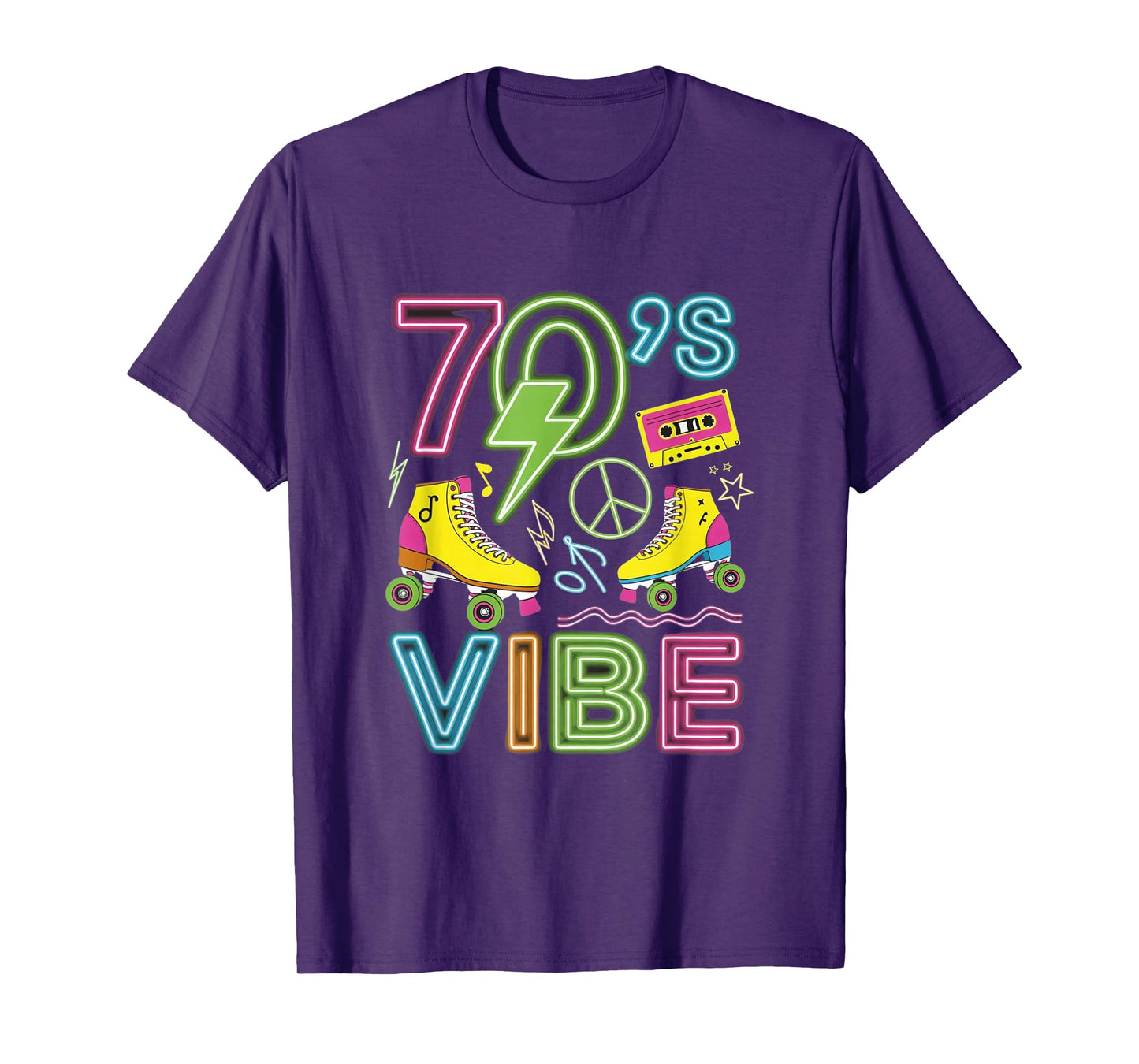 70s Vibe 1970s Fashion Theme Party Outfit Seventies Costume T-Shirt