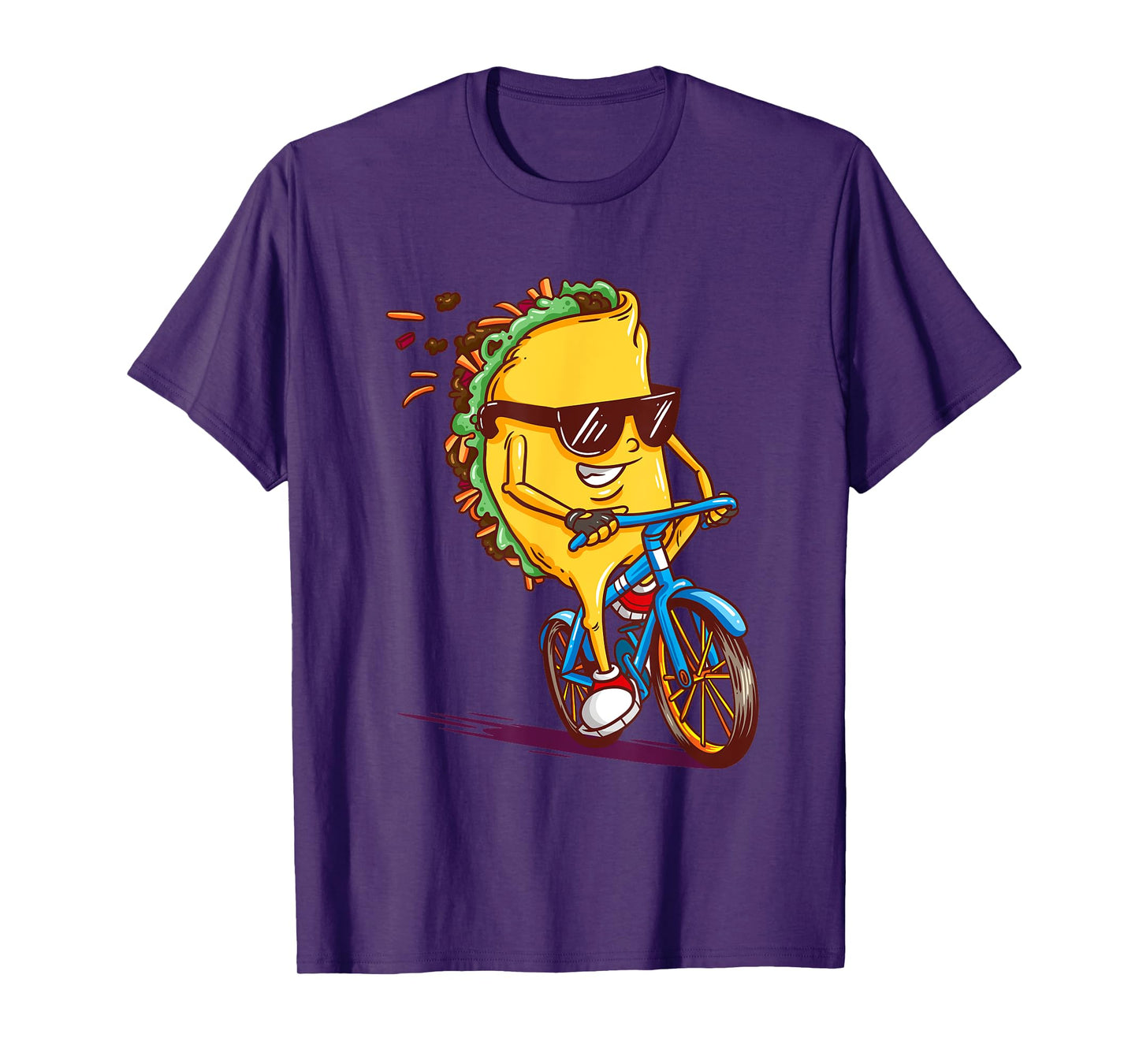 Cycling Tacos Shirt for Men Road Bike Bicycle Cyclist Gift T-Shirt