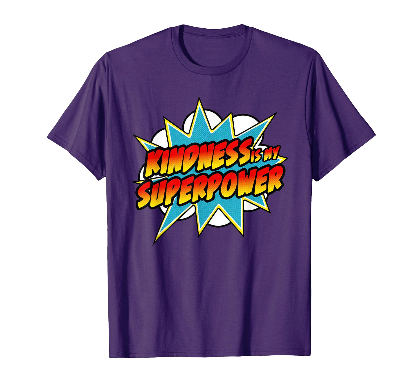 Kindness Is My Superpower | Anti Bullying Retro Comic T-Shirt