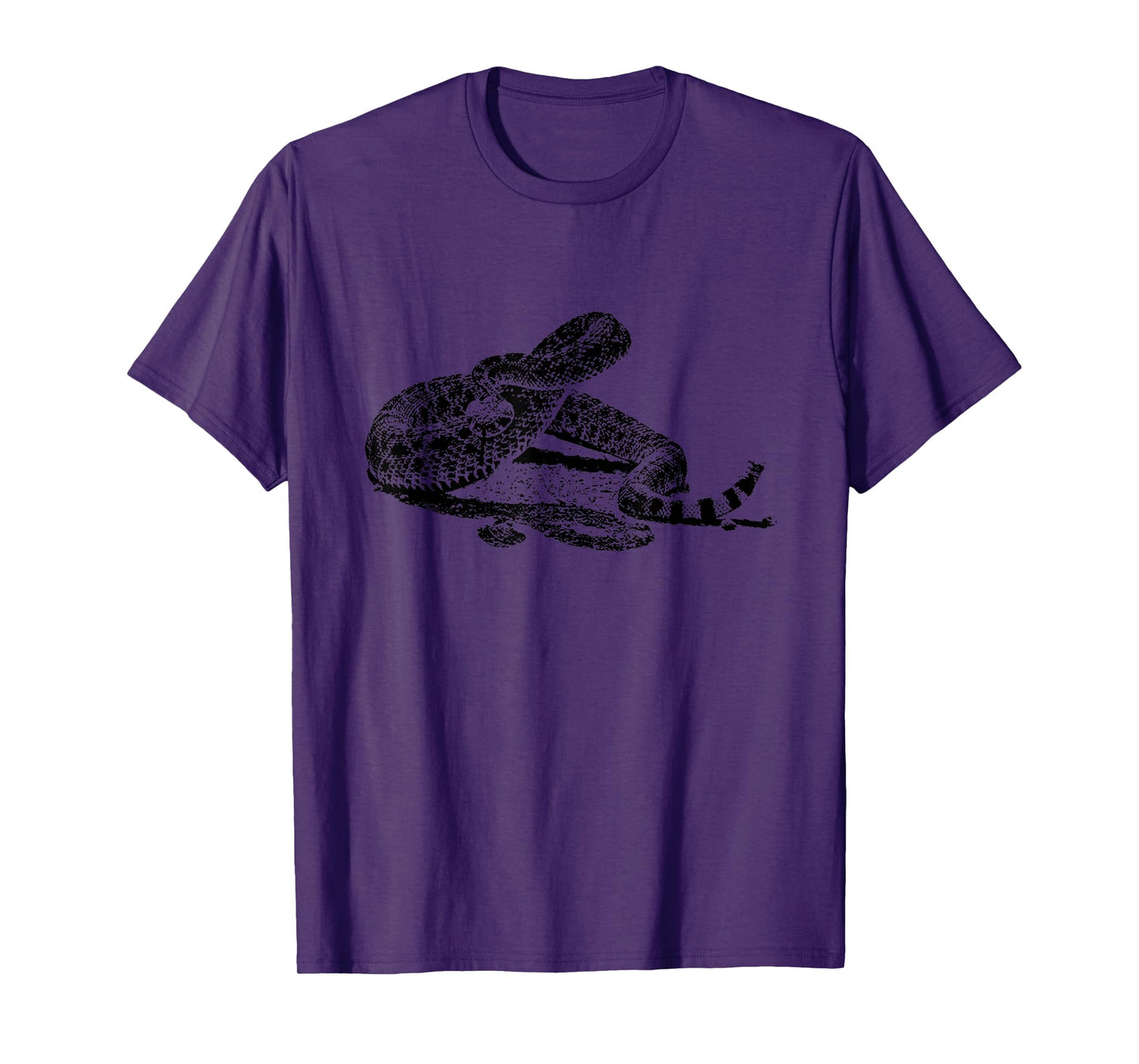 Mens Serpent Rattlesnake Tee Shirt Men Woman Youth T-Shirt