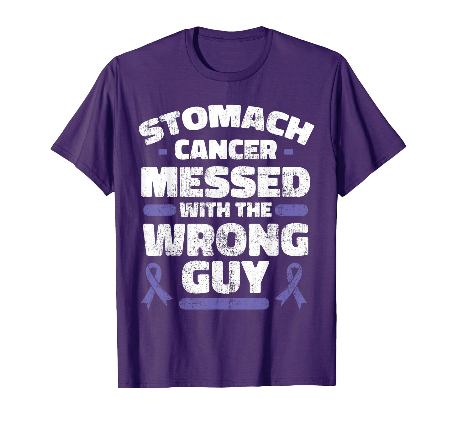 Stomach Cancer Messed With The Wrong Guy Shirt Gastric Gift T-Shirt