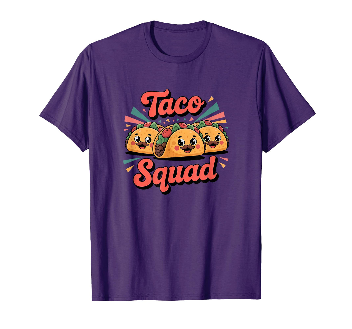 Taco Tuesday Squad Mexican Food T-Shirt