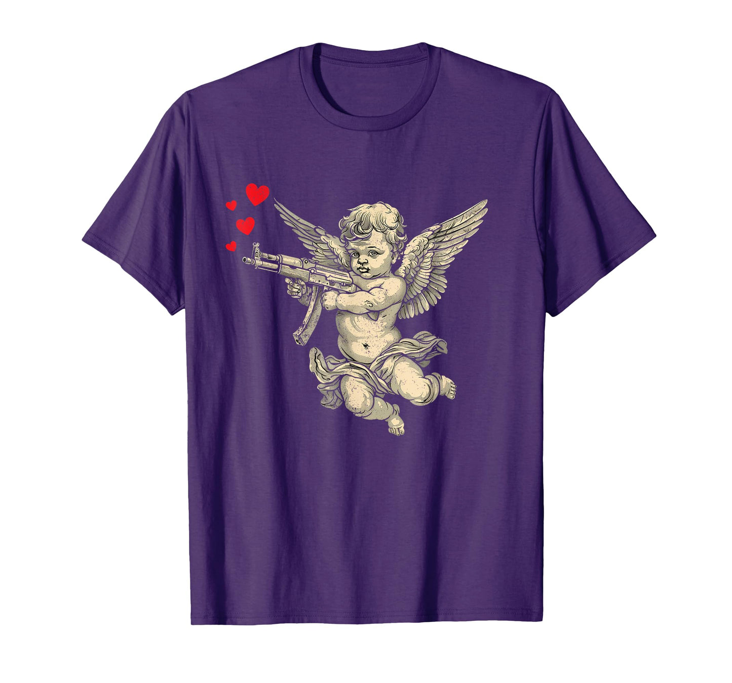 Cherub Angel Cupid Vintage Aesthetic Sarcastic Valentines T-Shirt