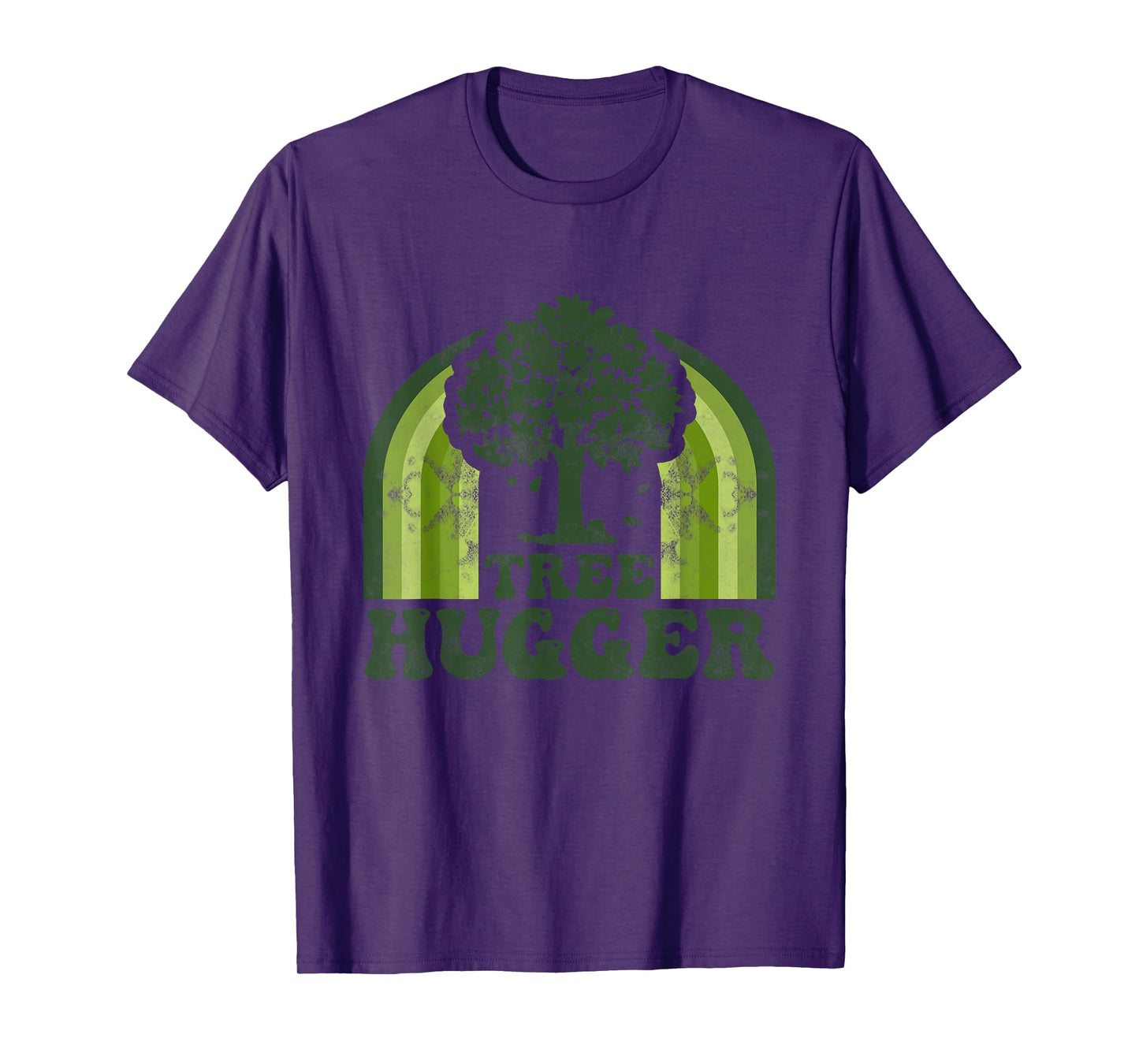 Tree Hugger Vintage Retro Nature Environmental Earth Day T-Shirt