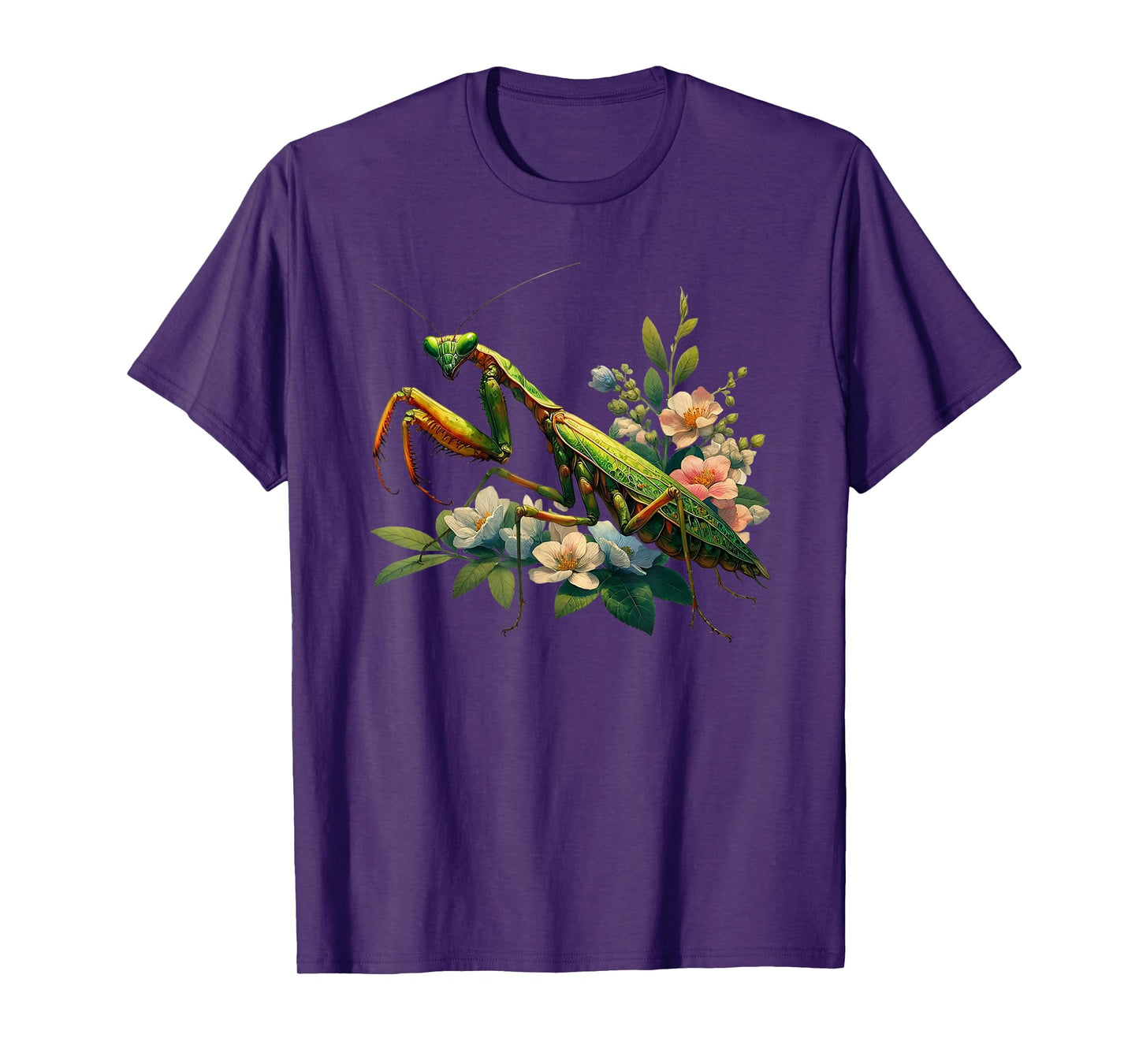 Beautiful Insect Art - Praying Mantis T-Shirt