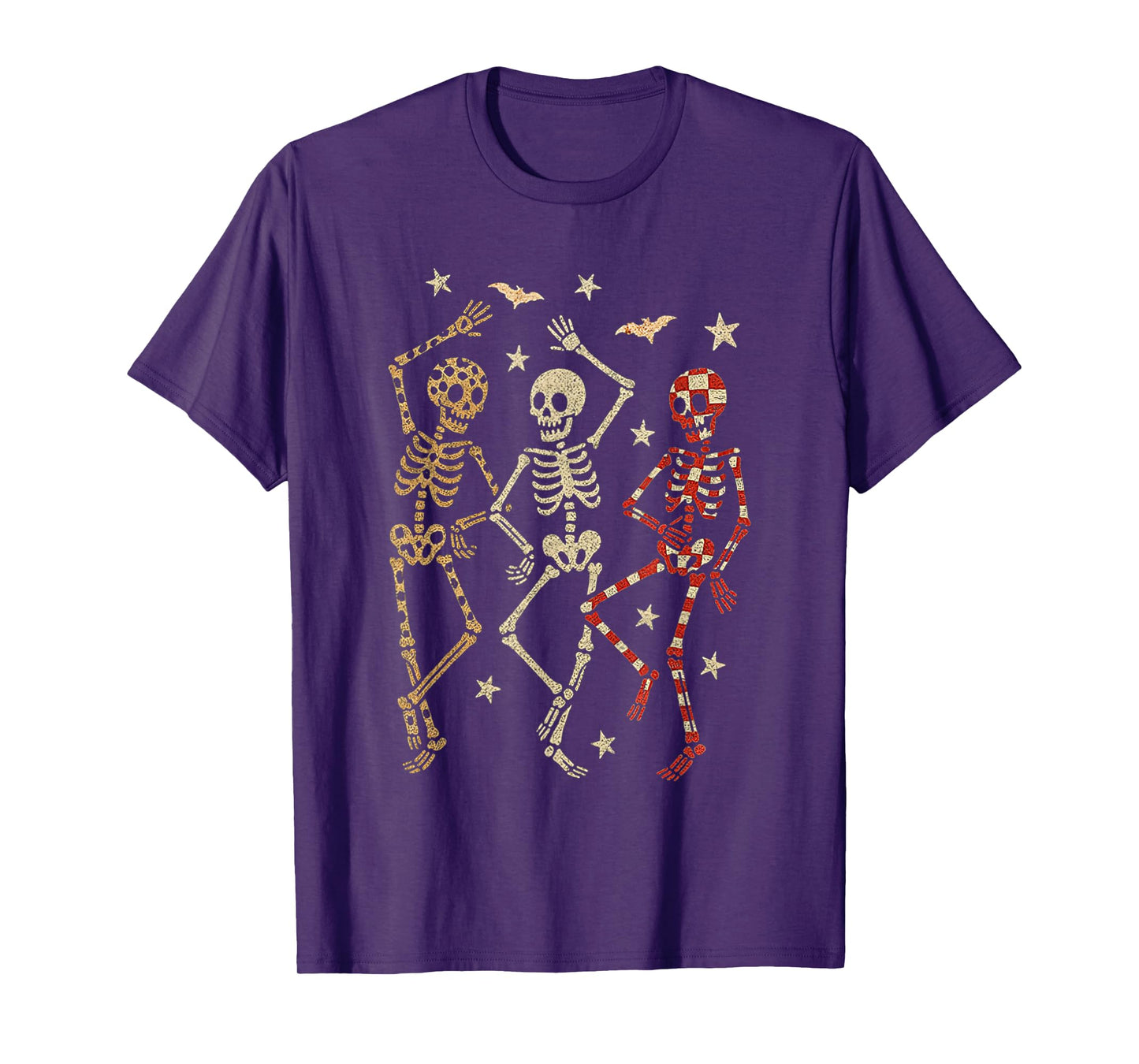 Dancing Skeletons Halloween Dance of Death Macabre Skeleton T-Shirt