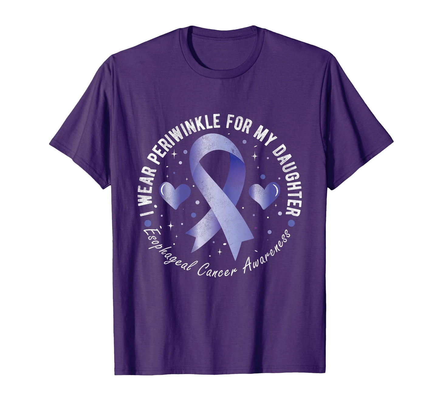 I Wear Periwinkle For My Daughter Esophageal Cancer T-Shirt