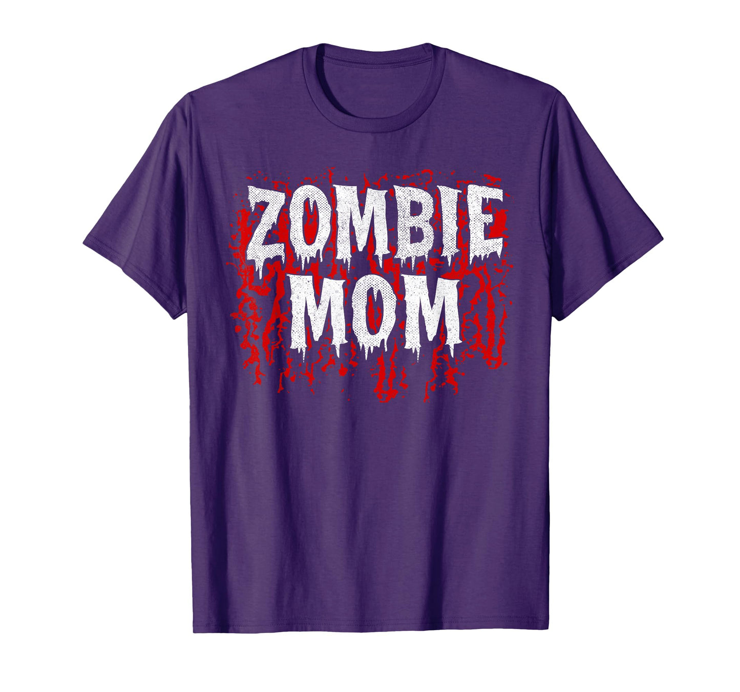 Zombie Mom Spooky Halloween Costume Women T-Shirt