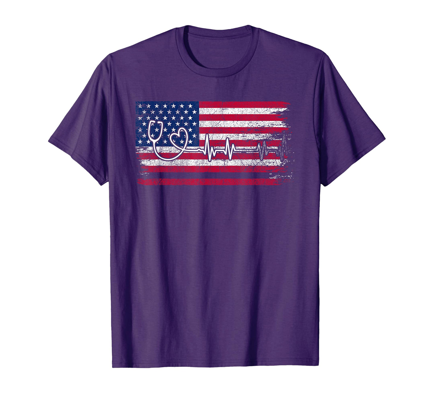 American Flag Nurse T-Shirt
