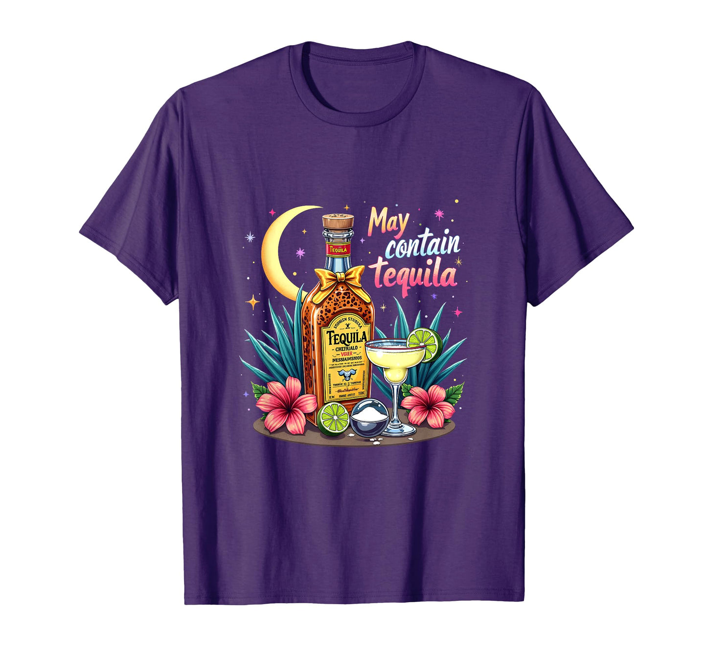 Funny Tequila Drinker Cinco de Mayo May Contain Tequila T-Shirt