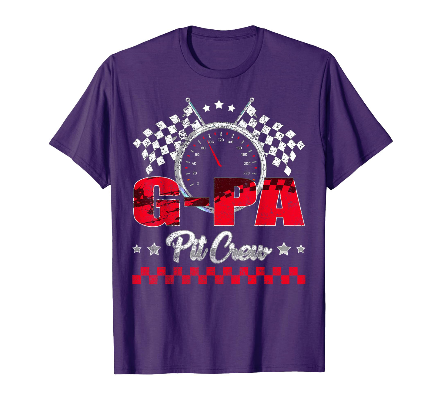 Race Car Birthday Party Racing Family G-pa Pit Crew T-Shirt