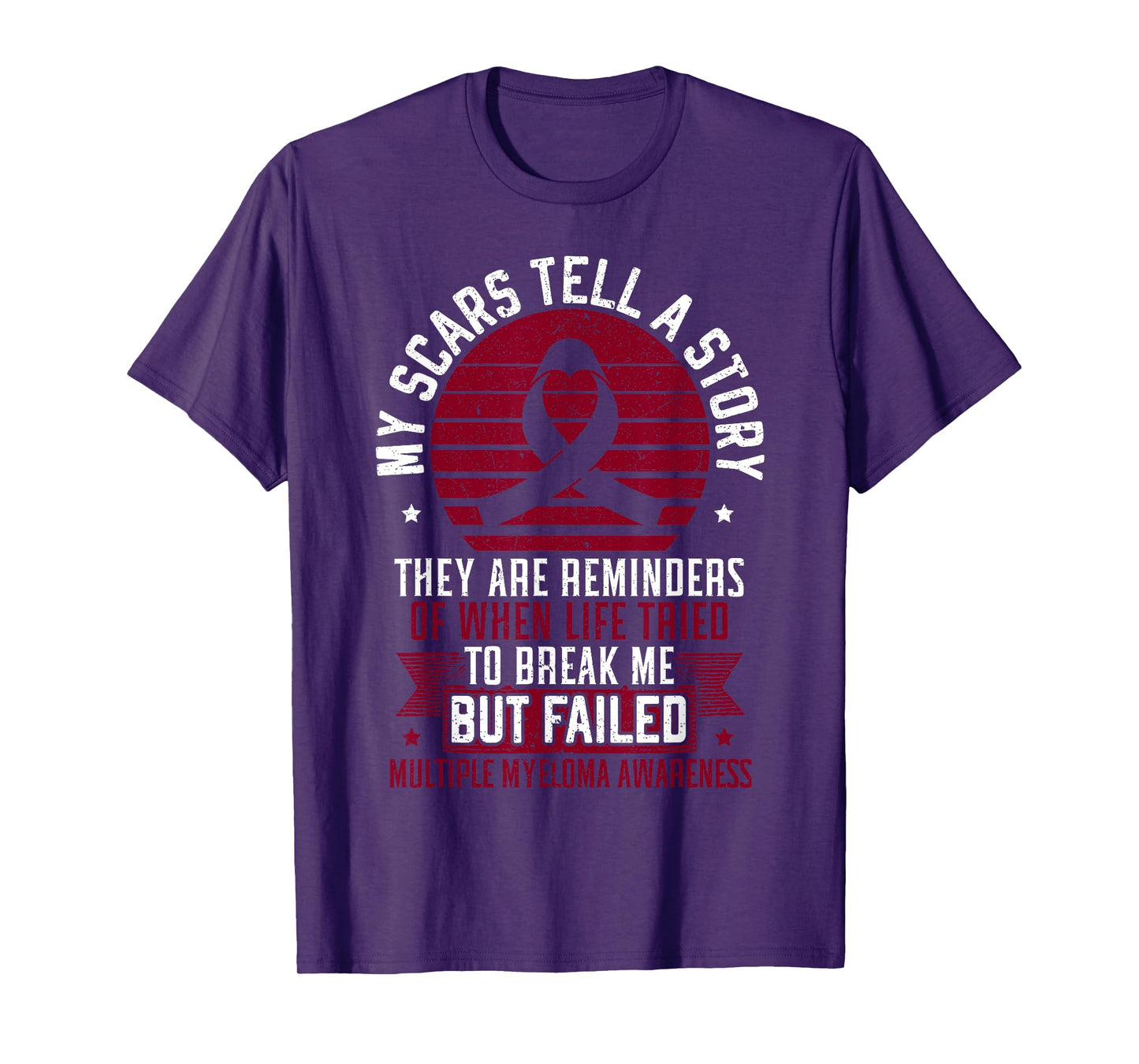 Multiple Myeloma Warrior Myeloma Cancer Awareness T-Shirt