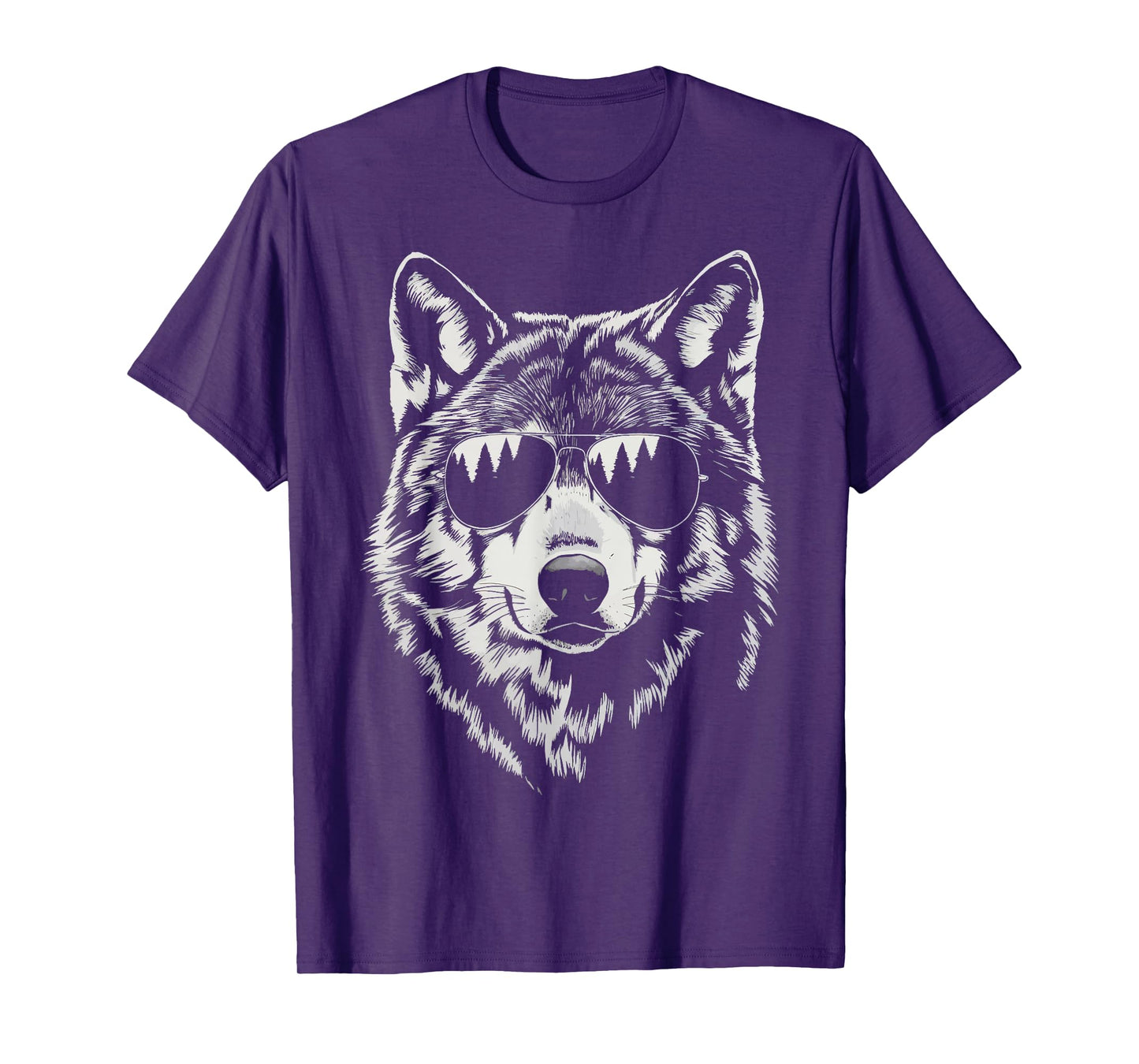 Wolf With Sunglasses T-Shirt
