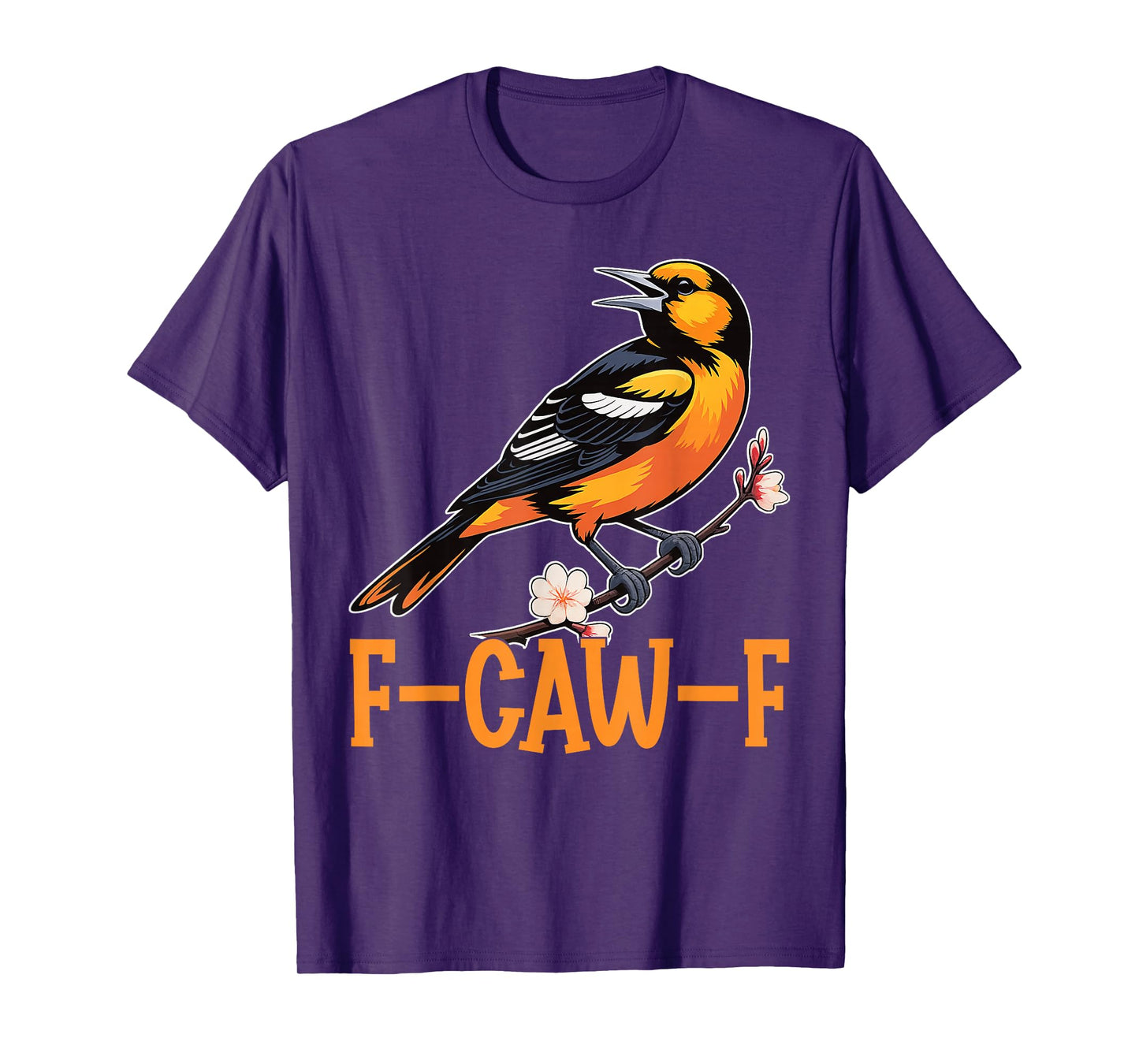 Cardinal Bird, F-Caw-F Funny Bird FCAWF Adult Humor T-Shirt