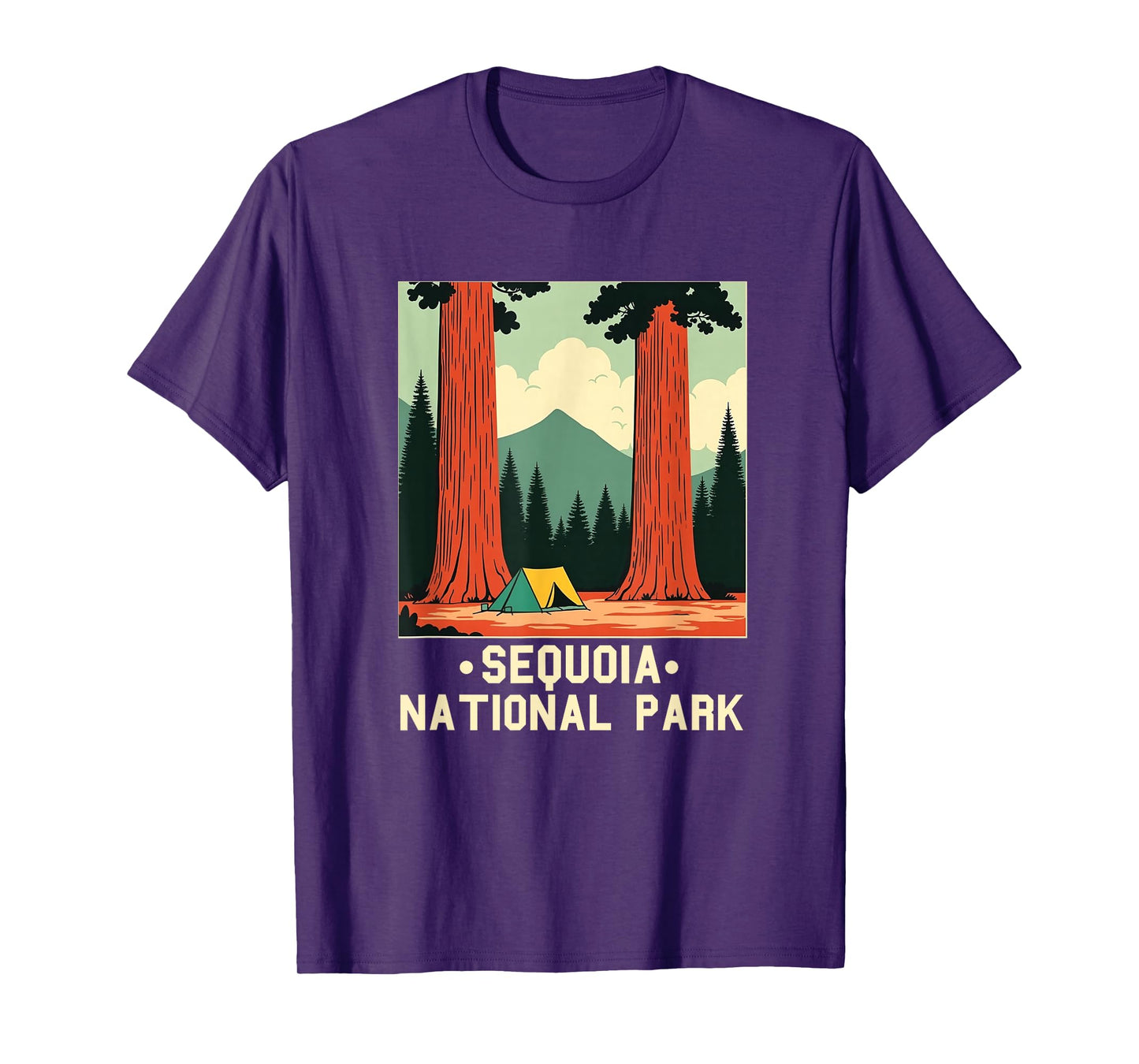 Sequoia National Park California Souvenir Men Women T-Shirt
