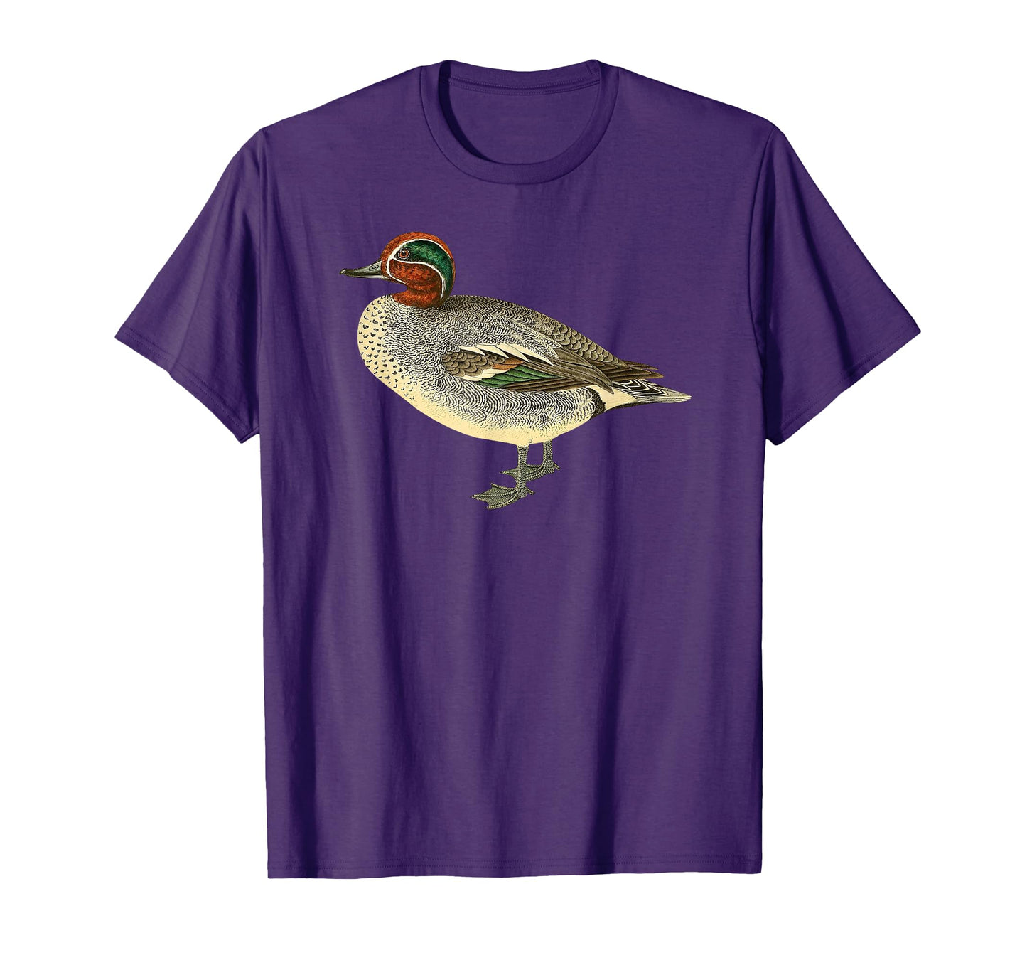 Duck T-shirt Vintage Teal Duck Graphic for Duck Lovers T-Shirt