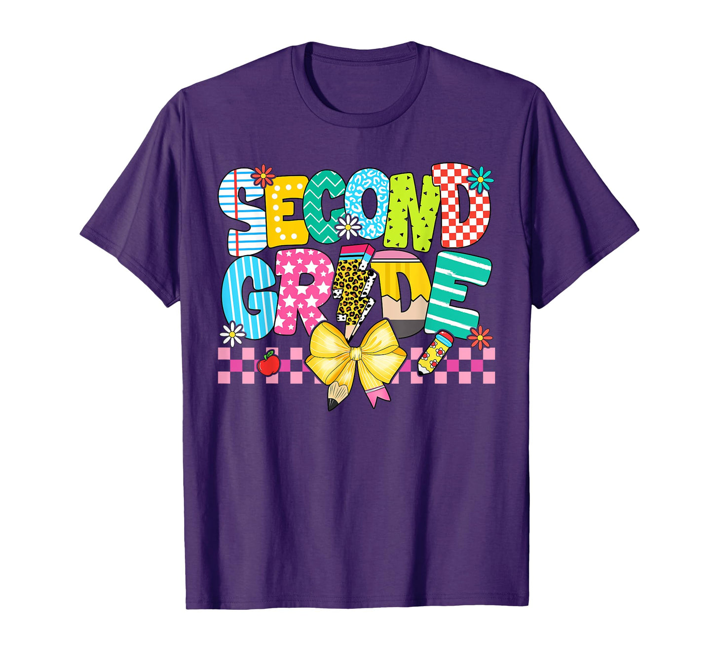 2nd Grade For Girls Boy Teacher Second Grade Back to School T-Shirt