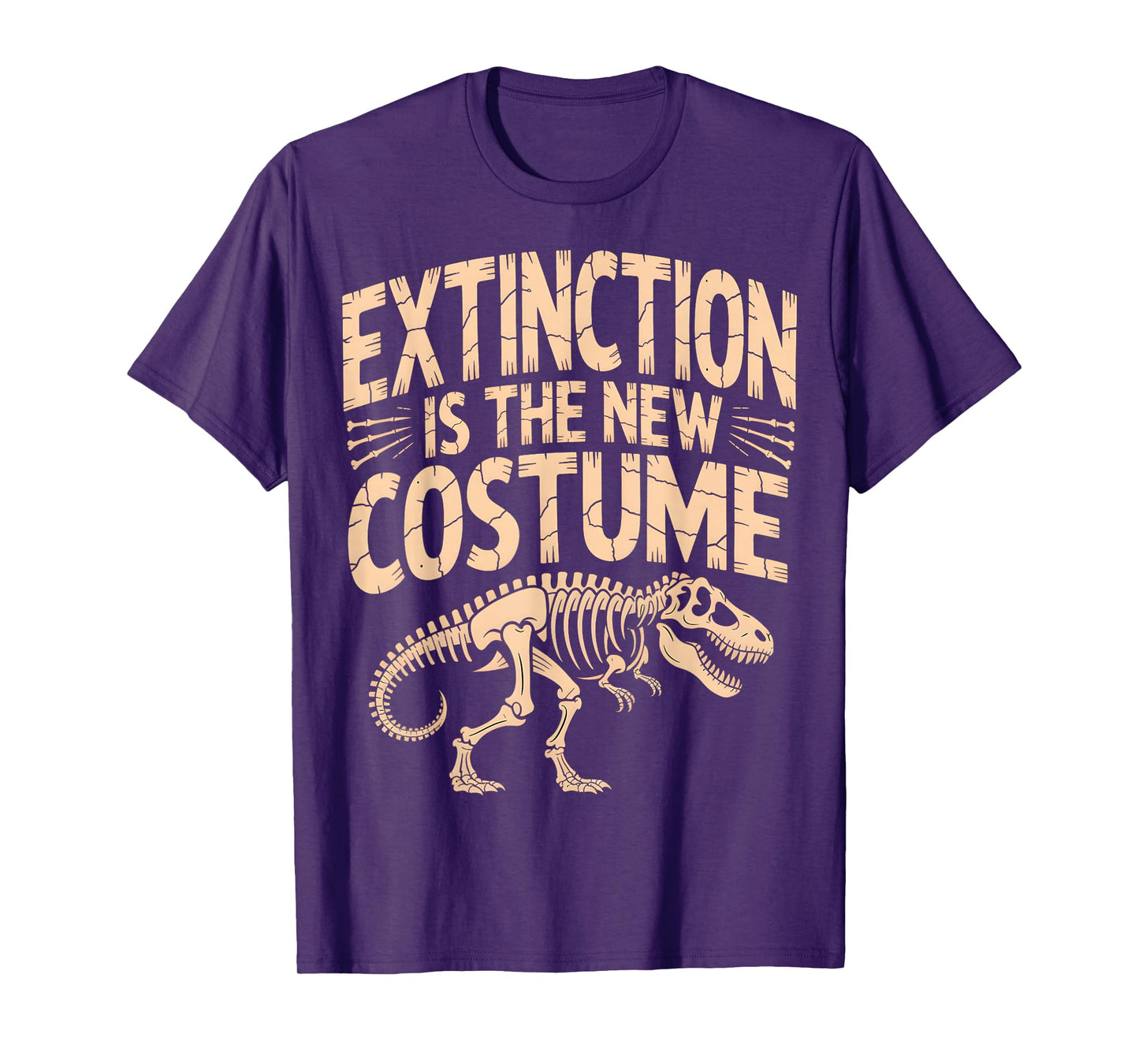 Extinction is The New Costume Dinosaur Halloween T-Shirt