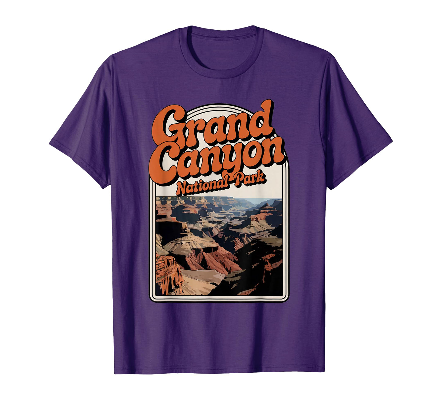 Grand Canyon National Park Retro Hiking US National Park T-Shirt
