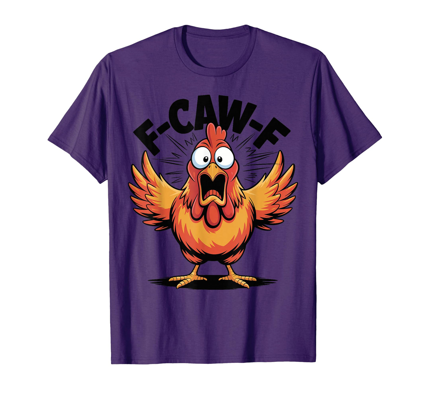 Funny FCAFW Chicken F-CAW-F Rooster T-Shirt