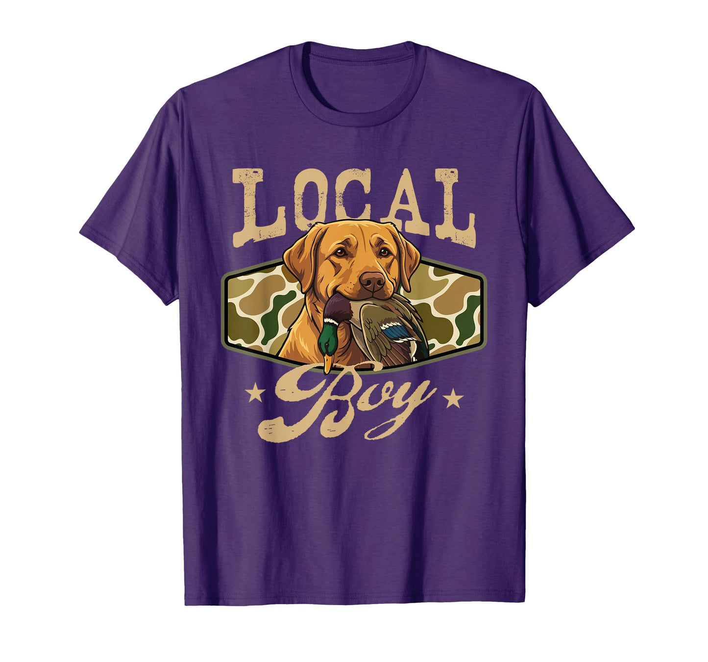 Local Boy - Lab Hunting Labrador Hunting Dog Hunter T-Shirt