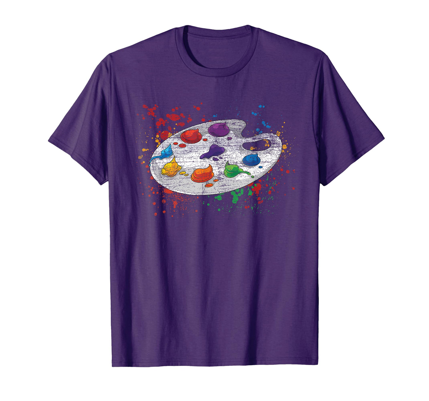 Art Painting Paint Palette Illustration Drawing Artist T-Shirt