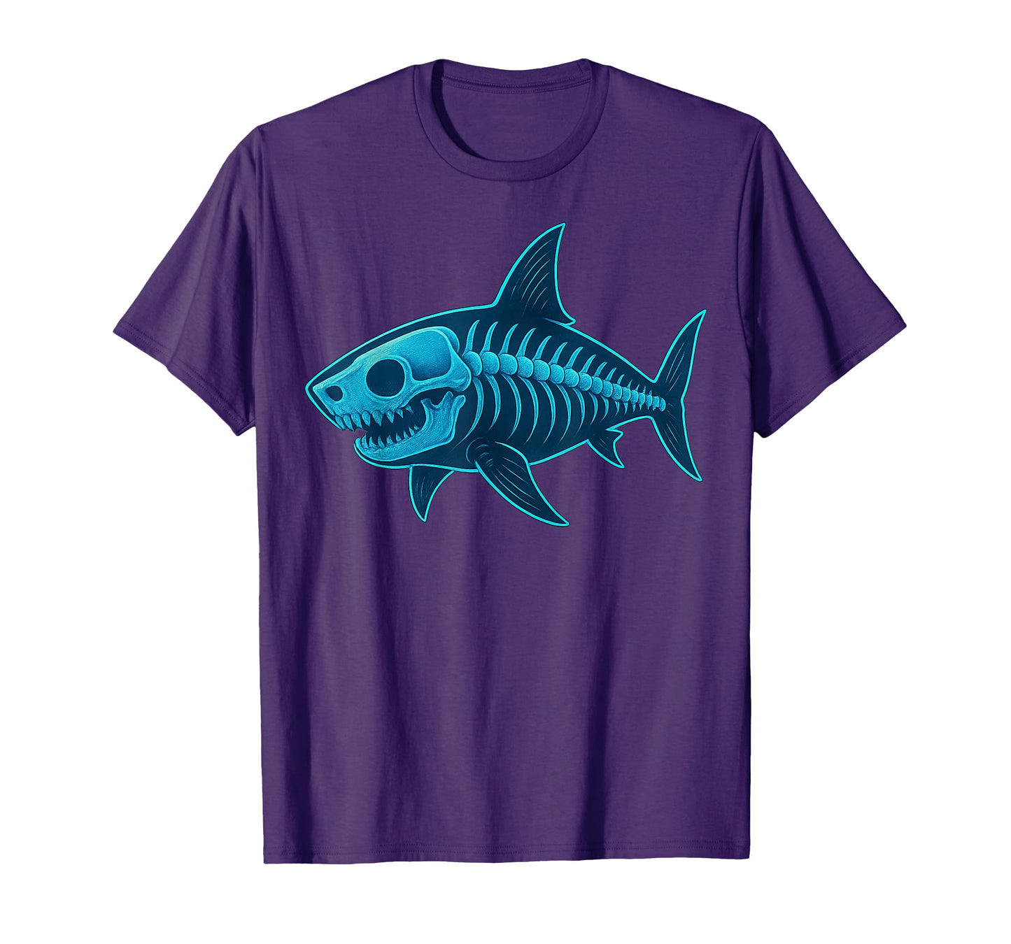 Skull Shark Design for Ocean Lovers and Scuba Divers T-Shirt